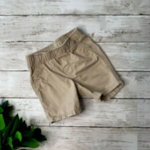 OLD NAVY toddler boy khaki shorts 6-12mo